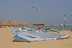 Shams Hotel, Safaga - Red Sea - Windsurfing Beach.  